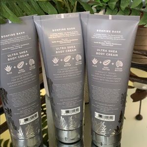 Bath & Body Works Other - NEW () BBW BONFIRE BASH BODY CREAMS 4 BARBJED ONLY Bath & Body Works Other - NEW () BBW BONFIRE BASH BODY CREAMS 4 BARBJED ONLY